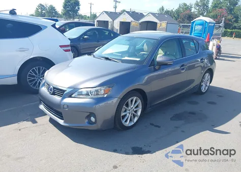 2013 Lexus Ct 200H z USA, uszkodzony, nr VIN JTHKD5BH6D2158249